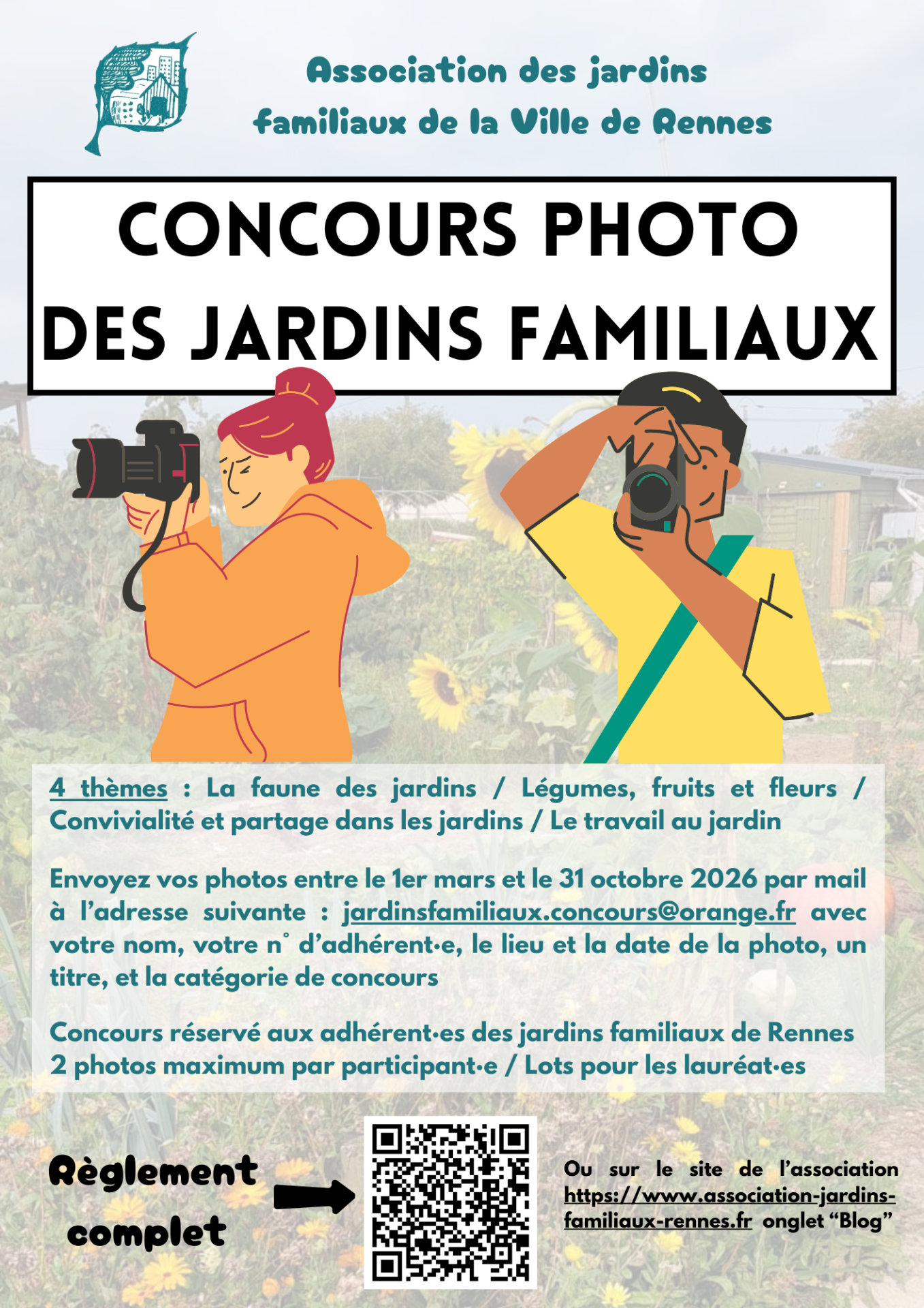 Affiche concours photo 2026