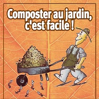 Mce composter au jardin 200